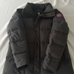 Canada Goose Dark Gray Puffer Jacket